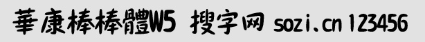 华康棒棒体W5(DFT_BB5 DFBang